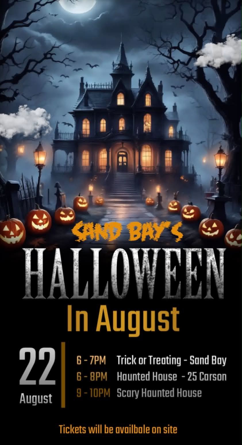 Sand Bay "Halloween in August"