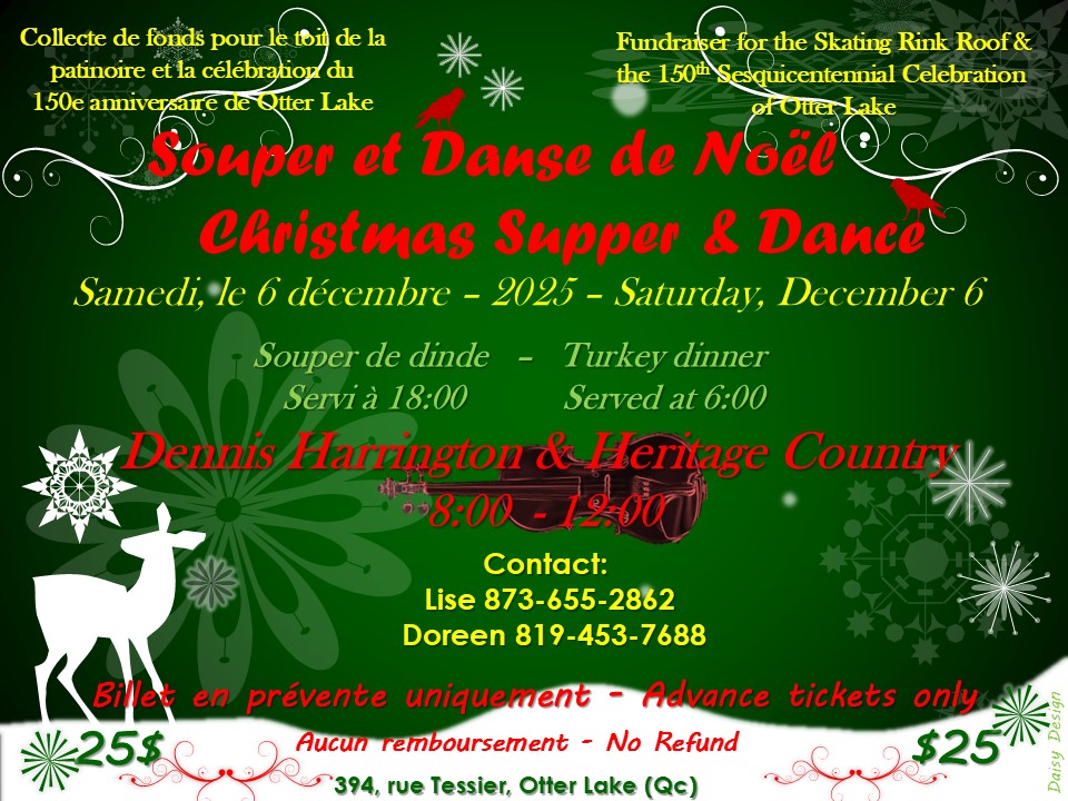 Otter Lake Christmas Supper and Dance 
