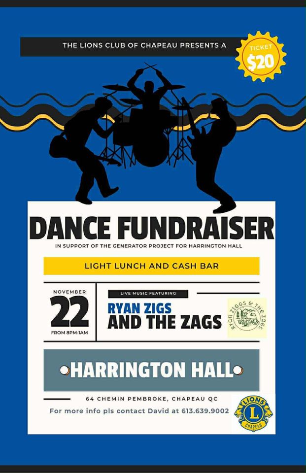 Dance fundraiser for Harrington Hall generator