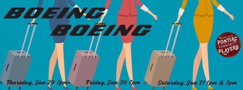Pontiac Community Players presents Boeing Boeing