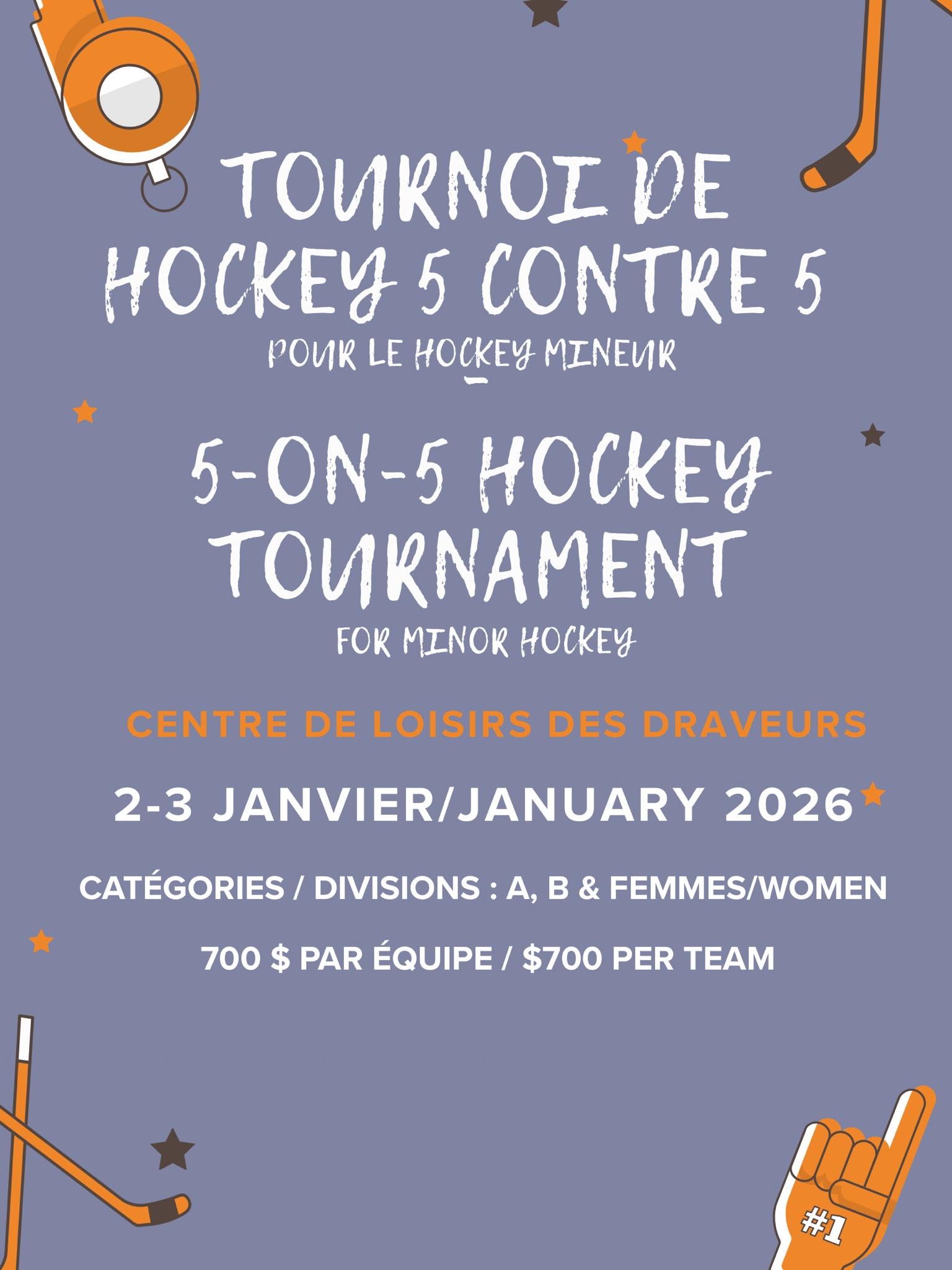 Fort-Coulonge 5v5 Hockey Tournament