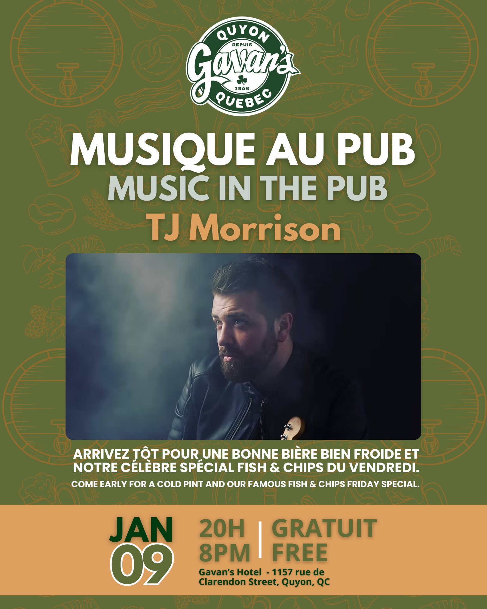 TJ Morrison Live at Gavan's