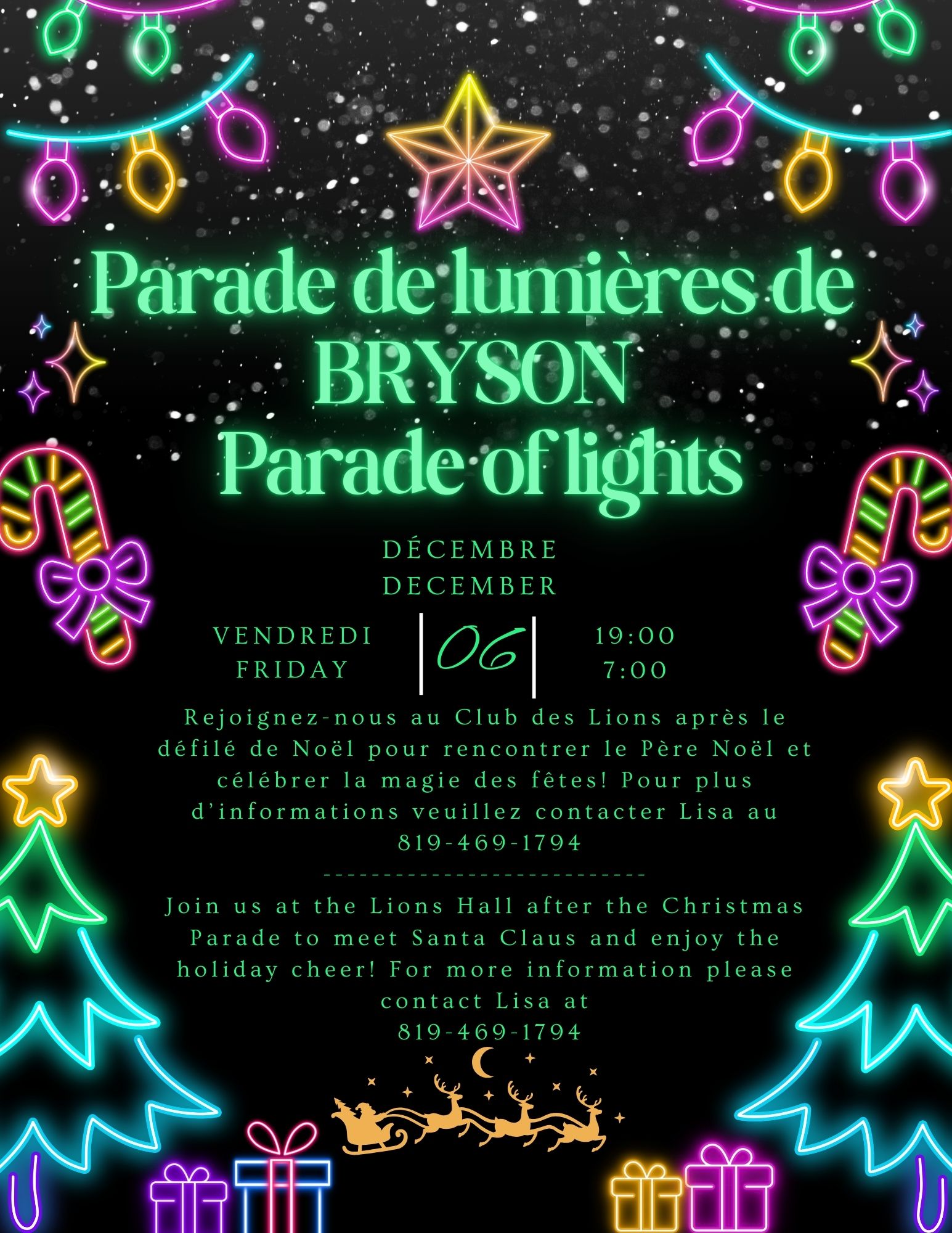 Bryson Parade of Lights