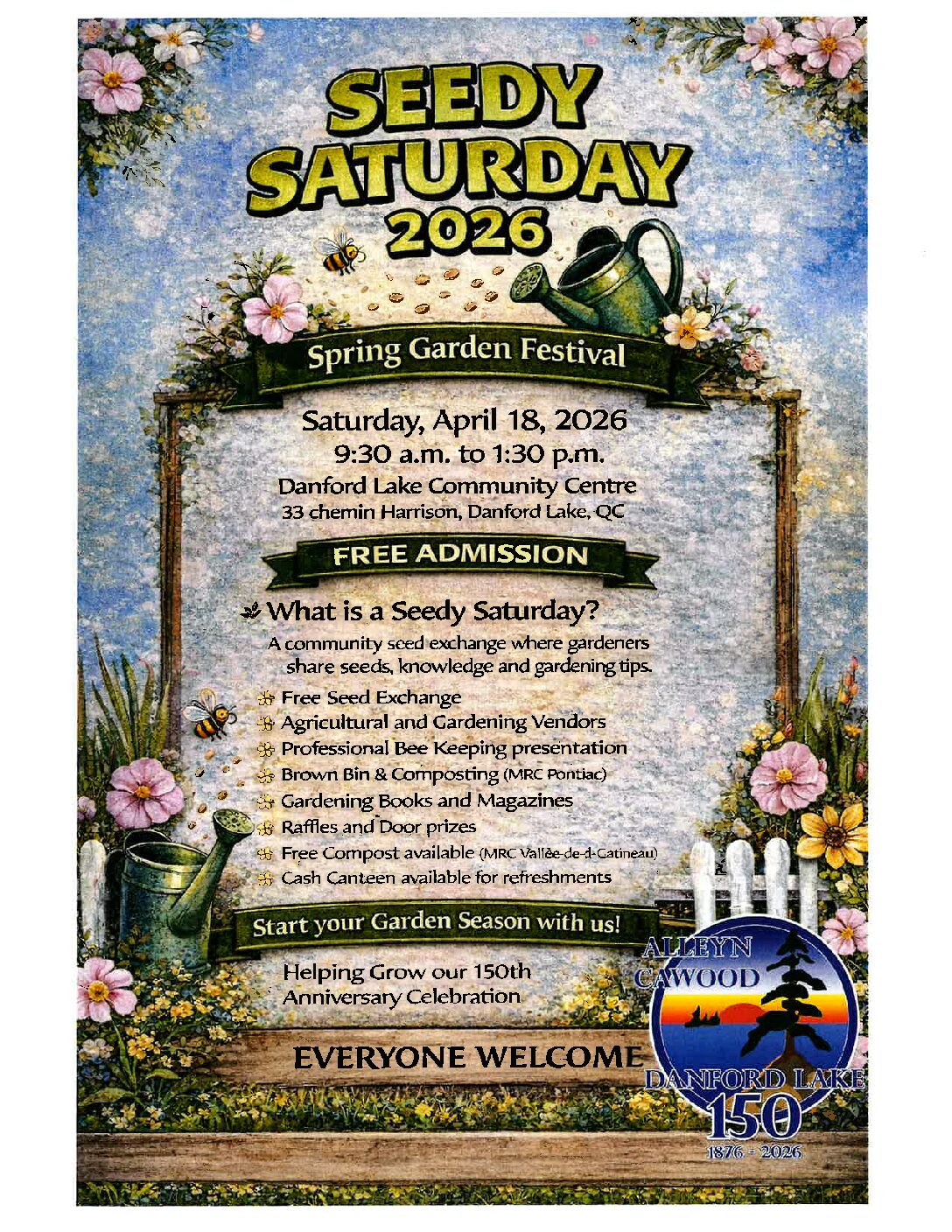 Danford Lake Seedy Saturday 