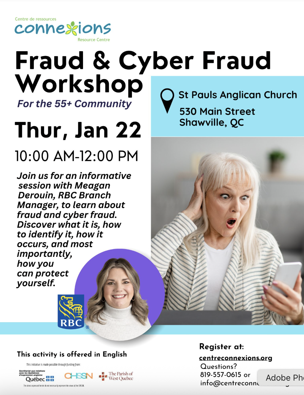 Connexions Fraud Workshop - Shawville