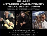 Dr Jazz : David Renaud, Craig Kennedy, & Dr. Keith Walton LIVE at The Little Red Wagon Winery