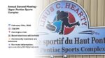 Annual General Meeting of the Upper Pontiac Sports Complex - Chapeau