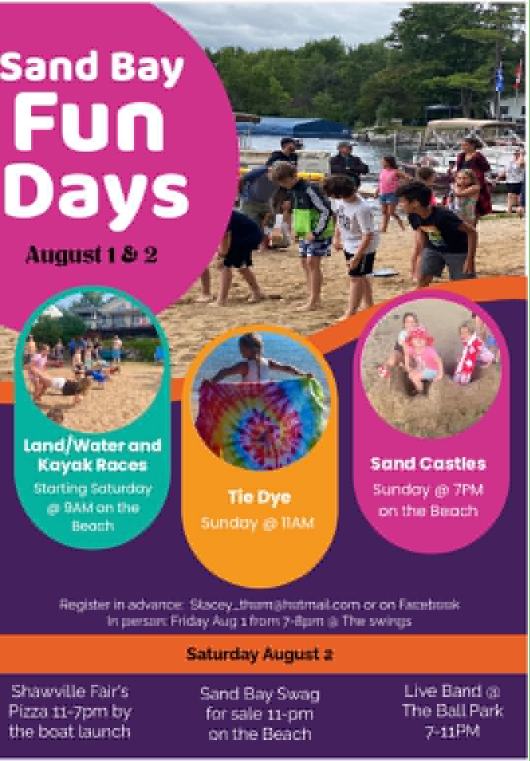 Sand Bay Fun Days