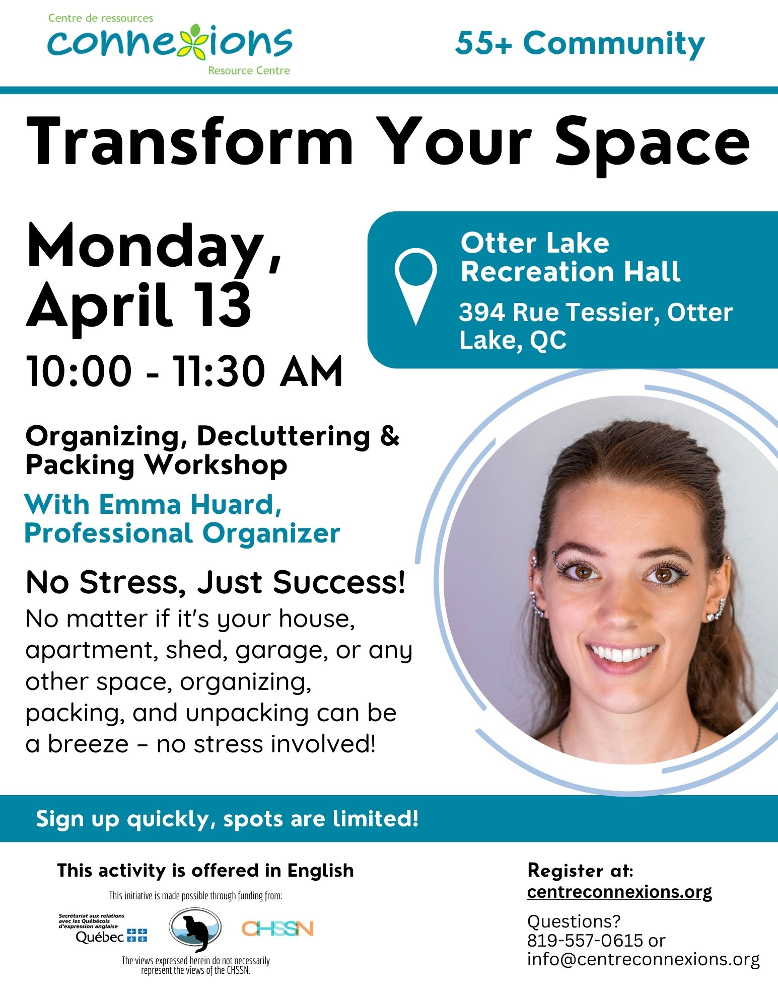 Connexions Info Session: Online Shopping Made Easy - Bryson