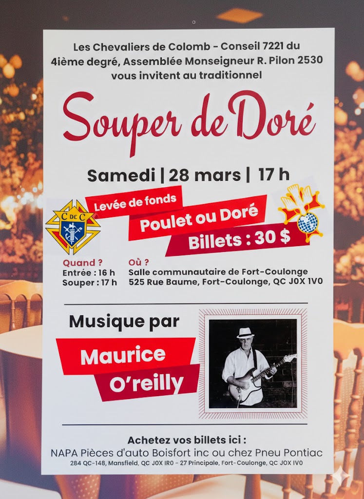 Souper de Doré - Fort-Coulonge