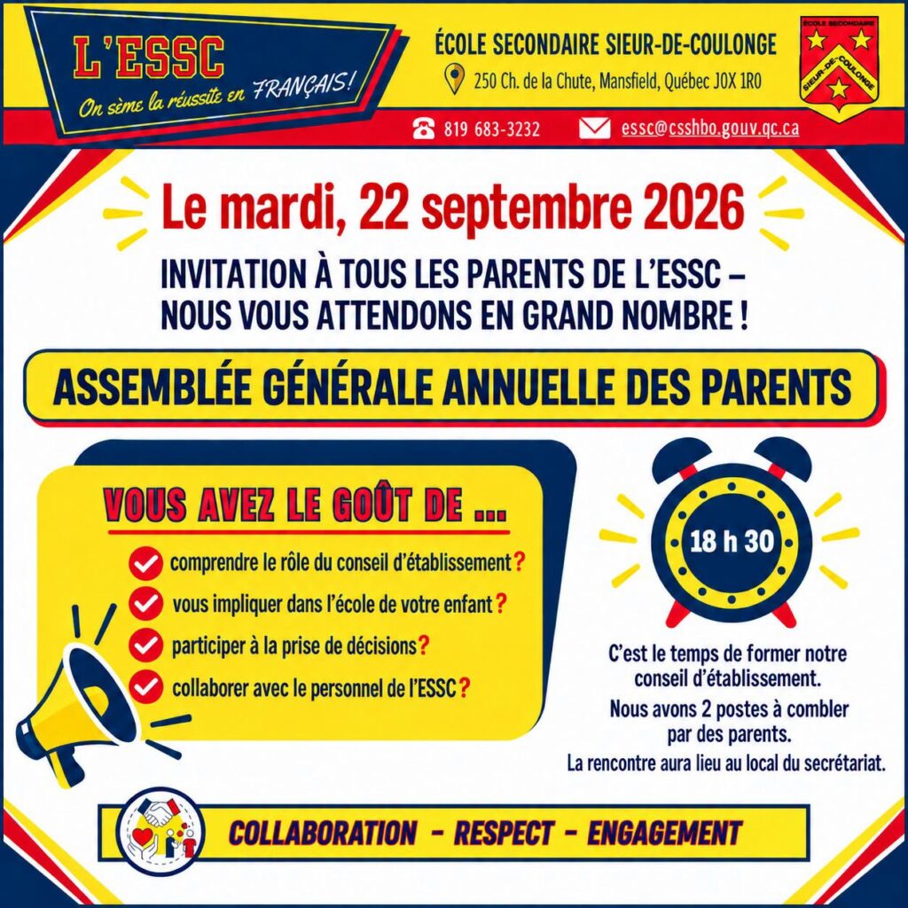 ESSC Annual General Parents' Assembly