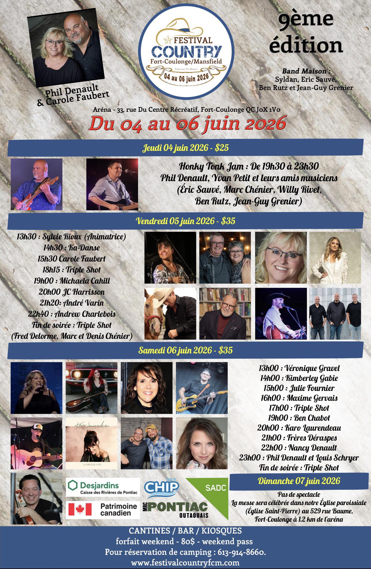 Festival Country Fort-Coulonge/Mansfield
