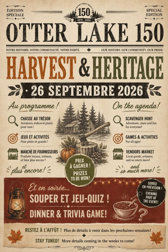 Otter Lake 150: Harvest & Heritage Festival