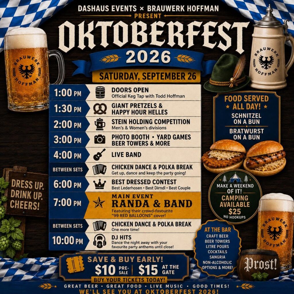 Dashaus Events x Brauwerk Hoffman Oktoberfest