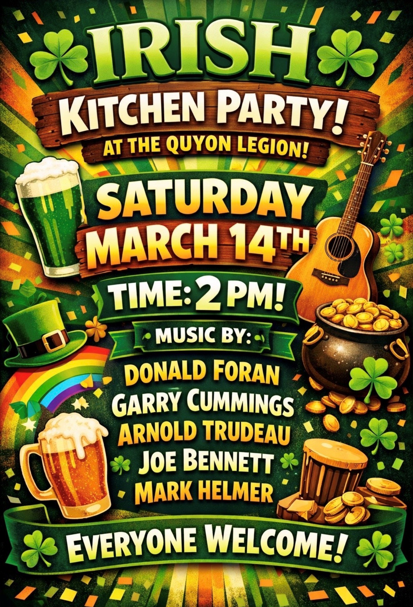 Quyon Legion Irish Kitchen Party