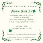 Quyon Pastoral Charge Irish Tea