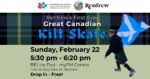 Renfrew's First Ever Great Canadian Kilt Skate