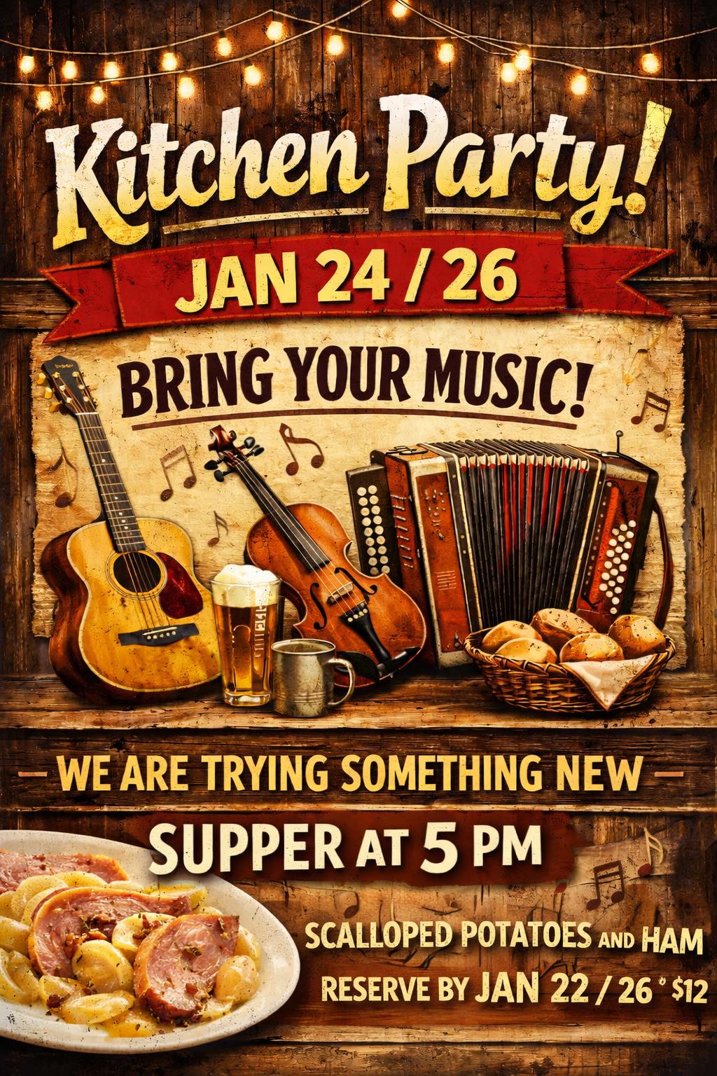 Kitchen Party at the Legion - Campbell’s Bay