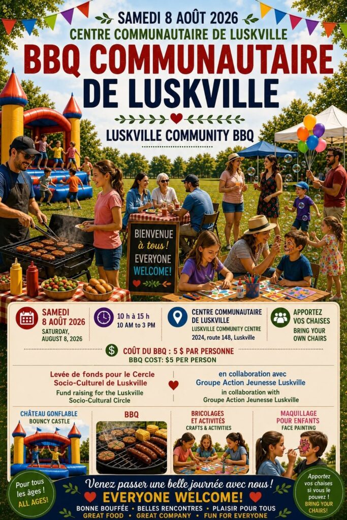 Luskville community BBQ