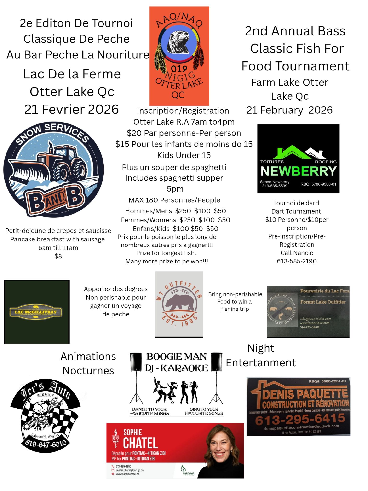 Otter Lake Native Alliance “Fish For Food" tournament 
