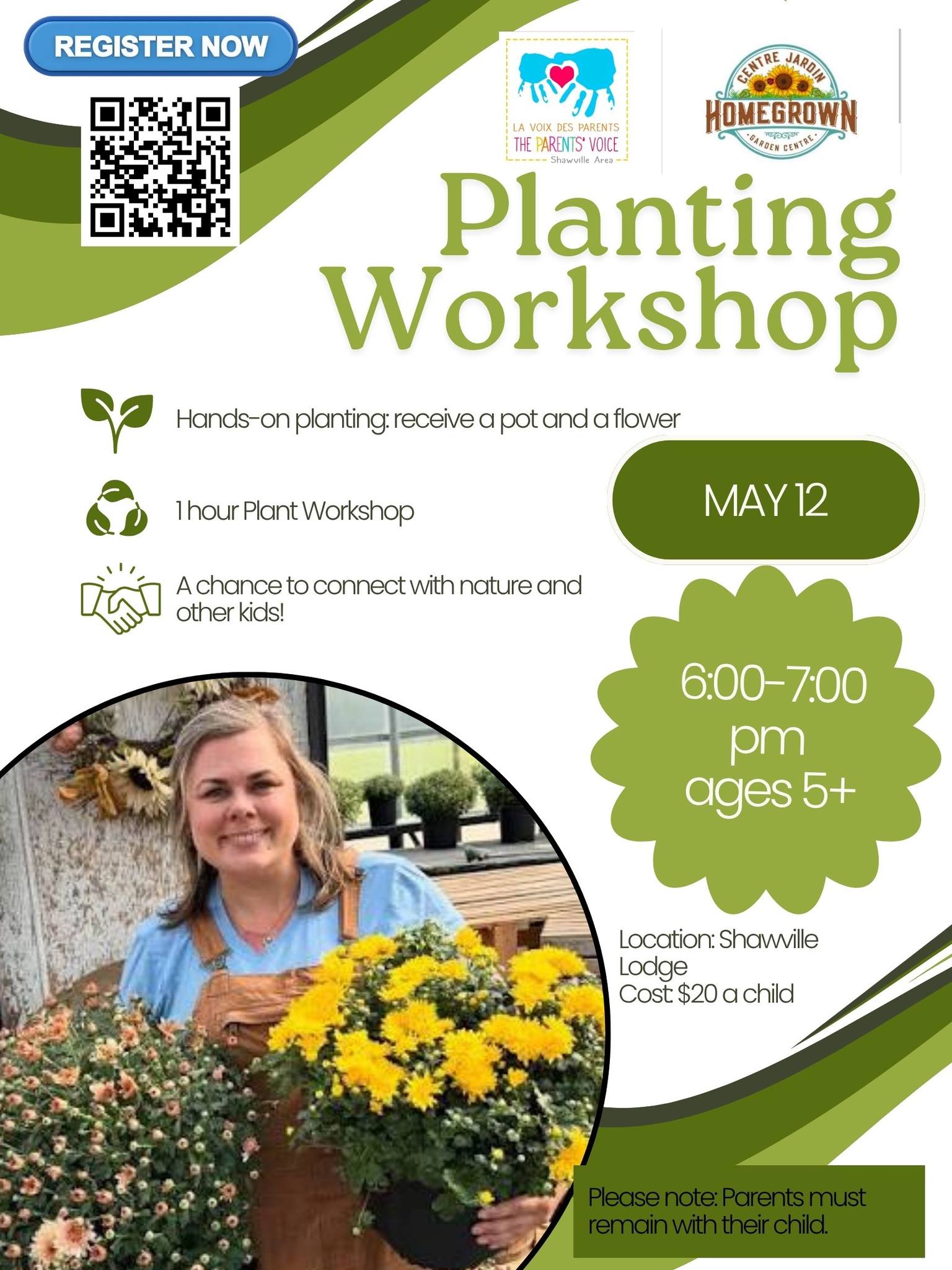 Planting workshop with Homegrown - Shawville