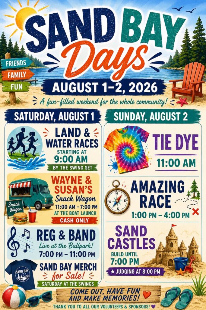 Sand Bay Fun Days