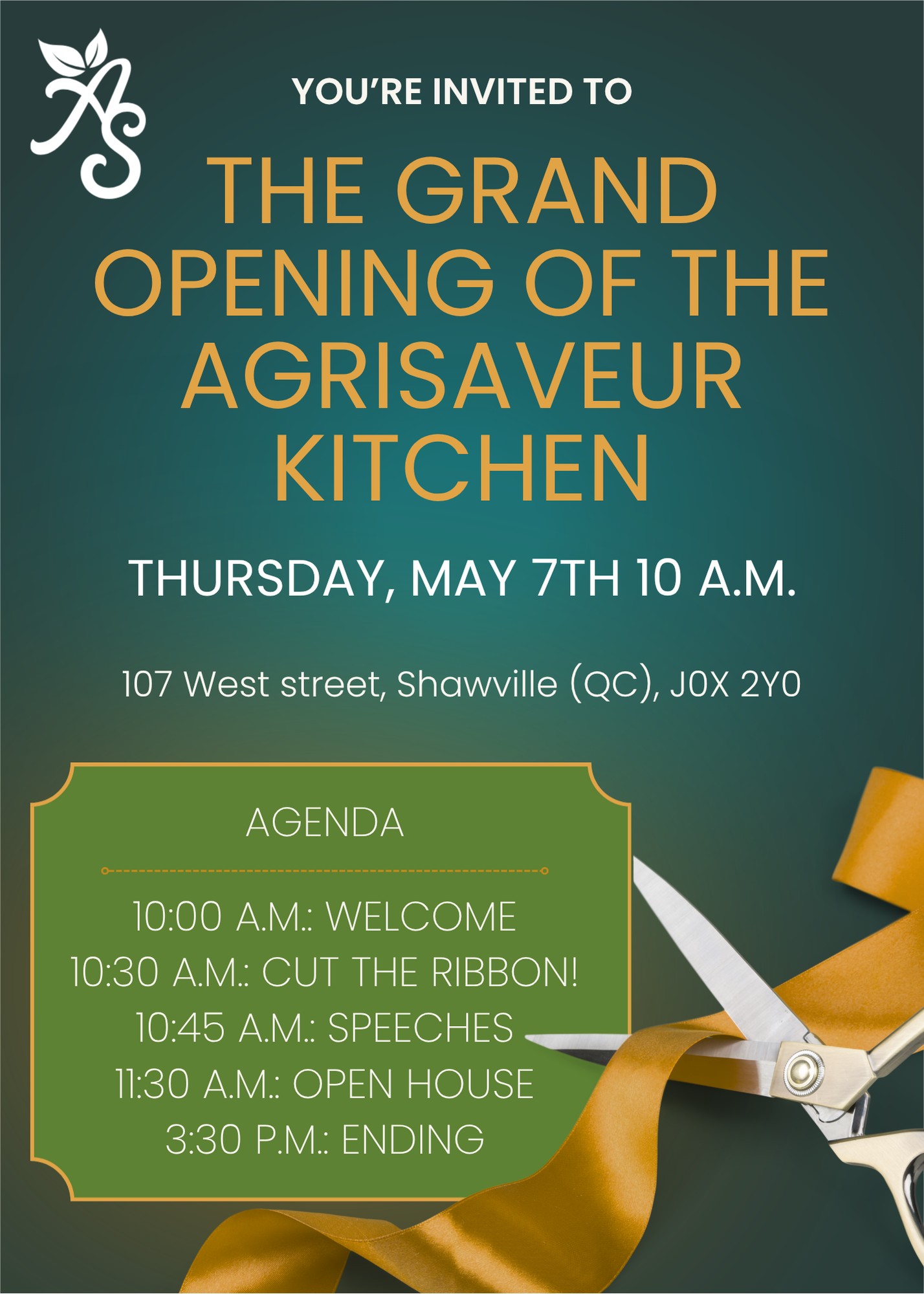 AgriSaveur Kitchen Grand Opening