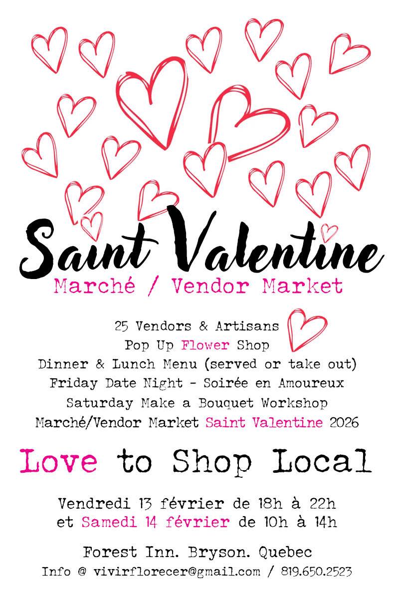 Saint Valentine Vendor Market - Bryson